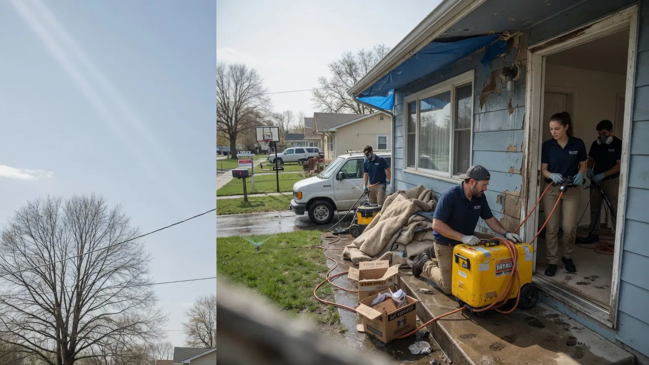 Basement Flood Cleanup in Four Lakes, WA near me